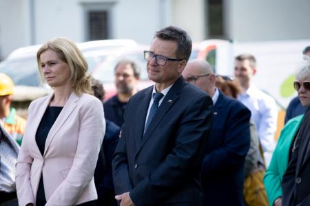 POSTAVITEV TEMELJNEGA KAMNA V ŠMIHELU 9.5.2022 - Valter Leban-7108